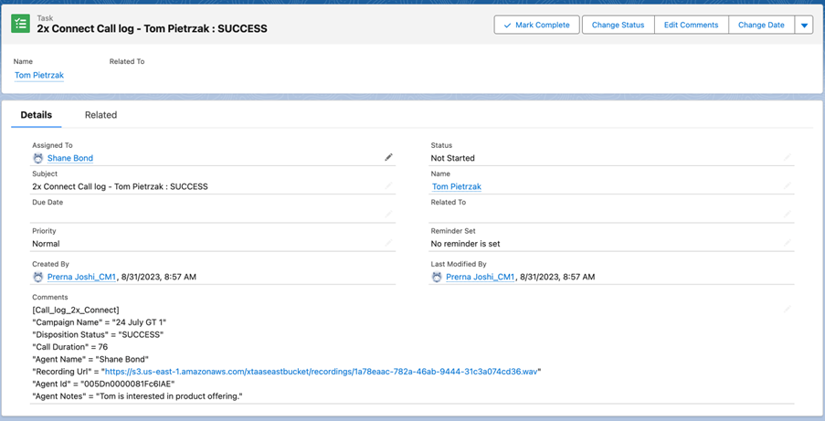 screenshot of 2x Connect
